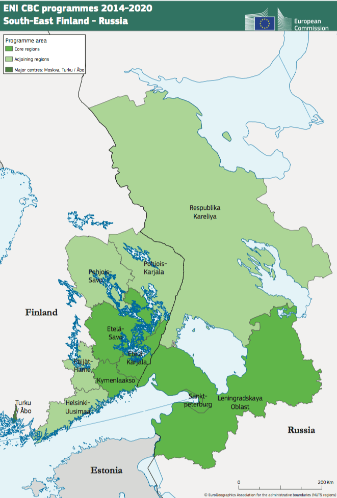 South East Finland Russia Tesim Eni Cbc